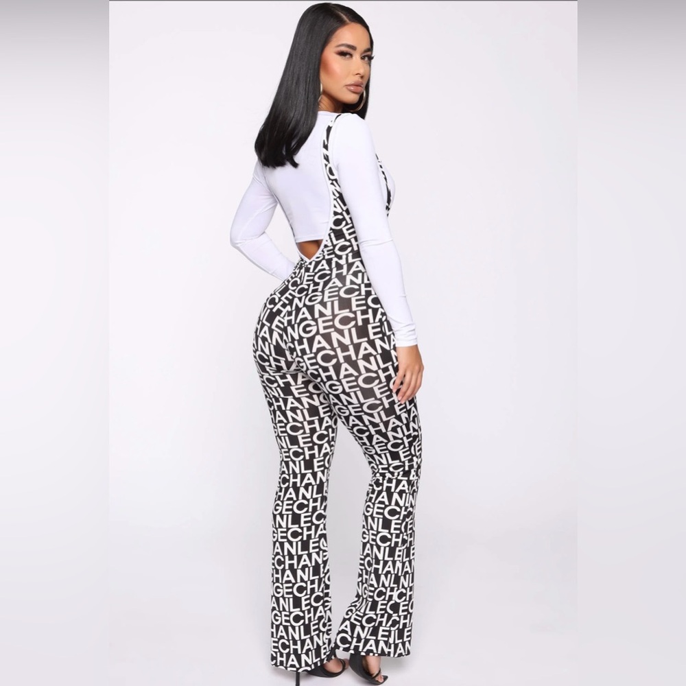 FashionNova Watch Me Enter Jumpsuit - Picture 3 of 6